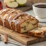 Homemade Country Apple Fritter Bread Loaf