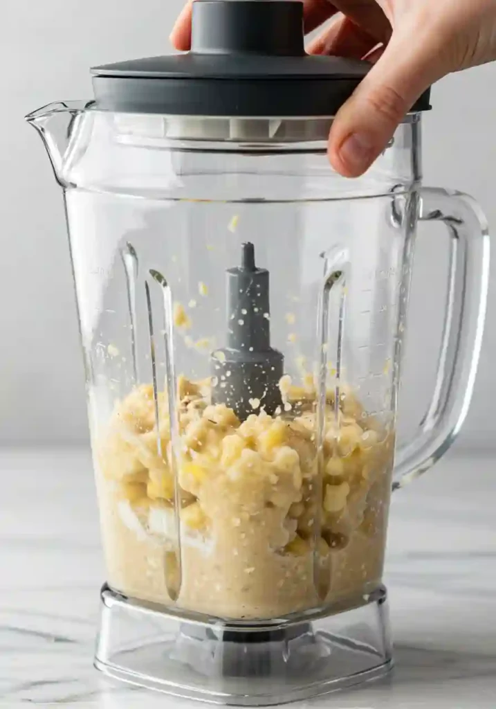 Pancake Batter in a Blender