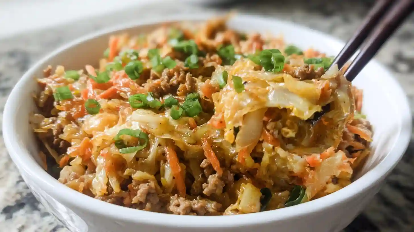 Easy Egg Roll in a Bowl Recipe