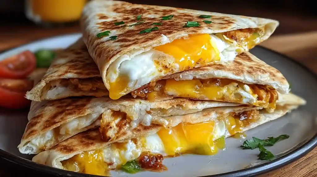 Fried Egg Quesadilla Breakfast Bliss Recipe