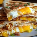 Fried Egg Quesadilla Breakfast Bliss Recipe