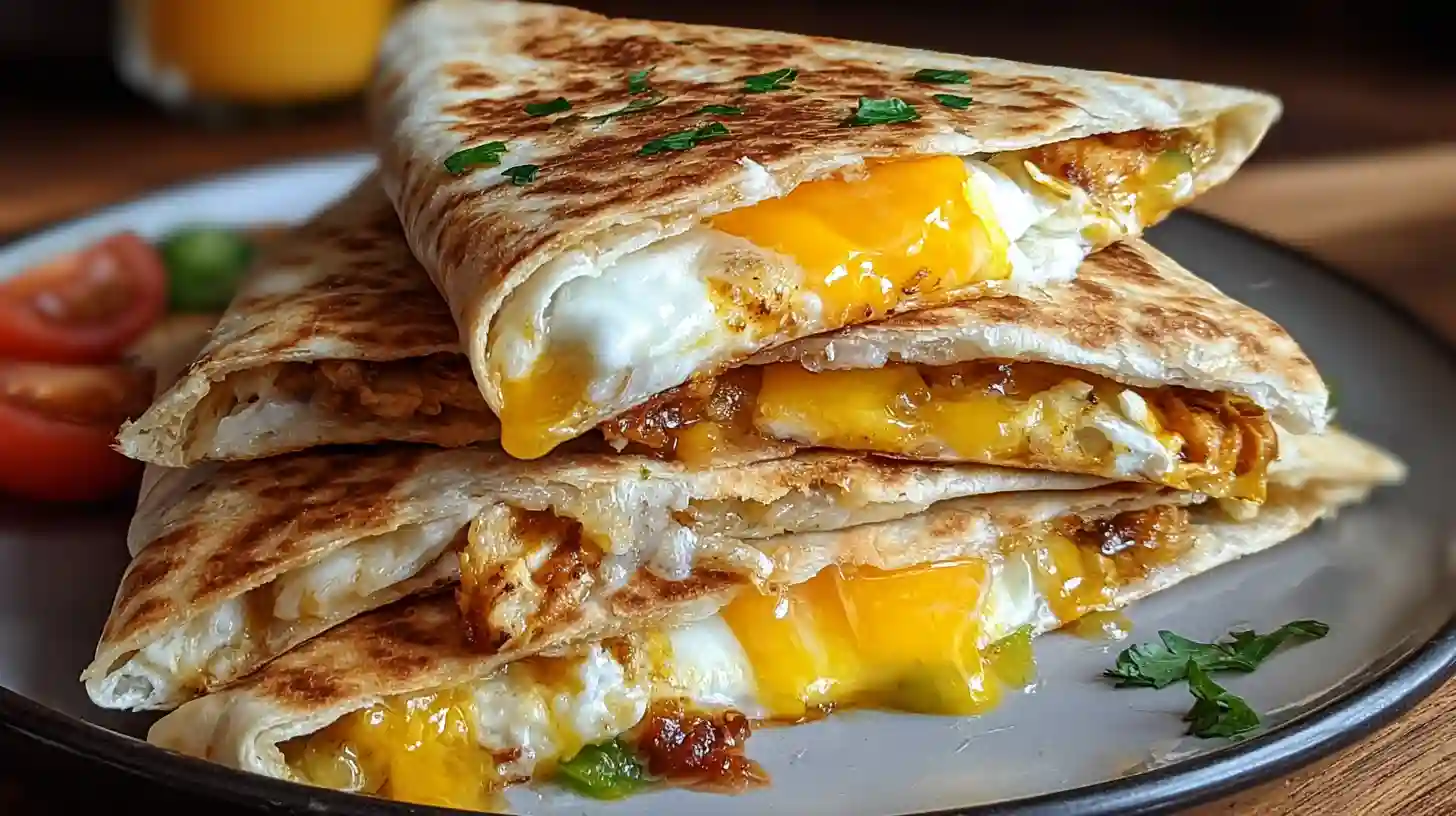 Fried Egg Quesadilla Breakfast Bliss Recipe
