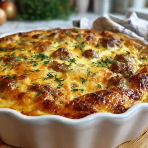 Sausage and Egg Casserole Recipe