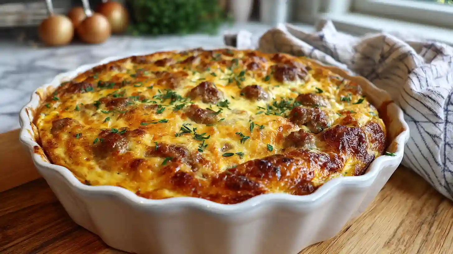Sausage and Egg Casserole Recipe