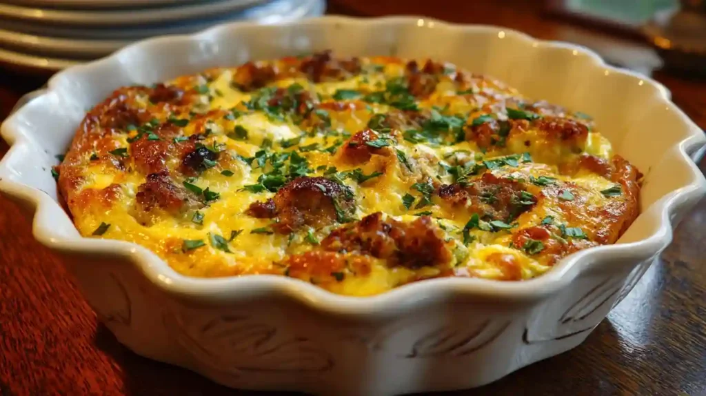 Easy Sausage and Egg Casserole Recipe