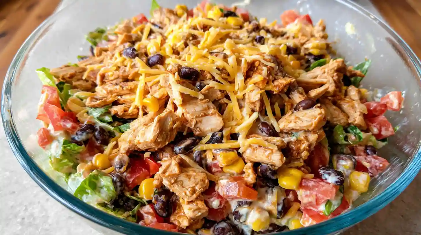 Easy Southwest Chicken Salad Recipe