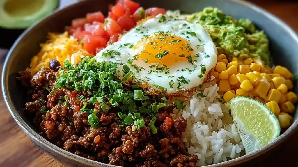 Taco Rice Bowl Recipe