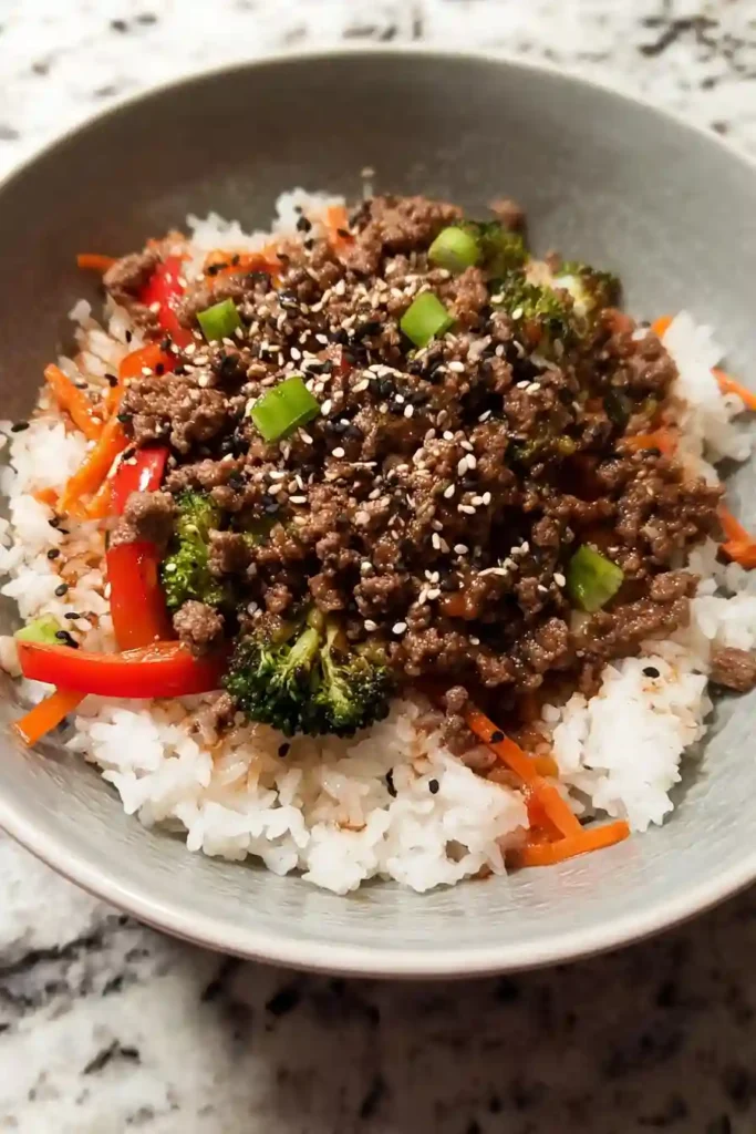 Easy Teriyaki Ground Beef Recipe