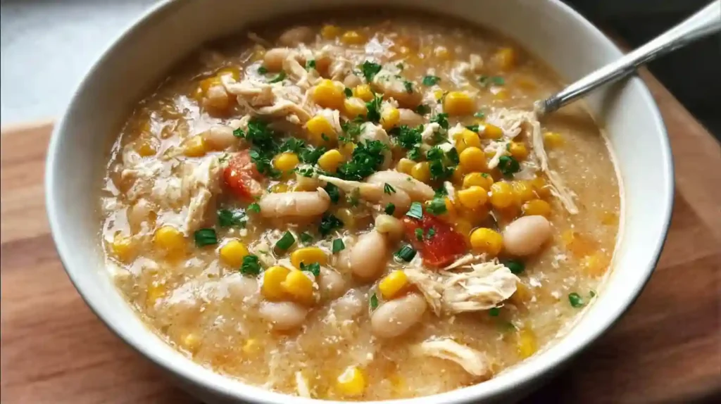 Easy White Bean Chicken Chili Recipe