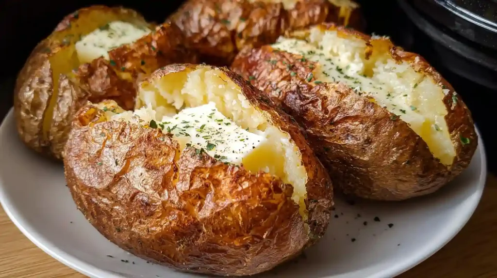 Air Fryer Baked Potatoes Recipe