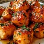 Air Fryer Honey Garlic Salmon Bites Recipe