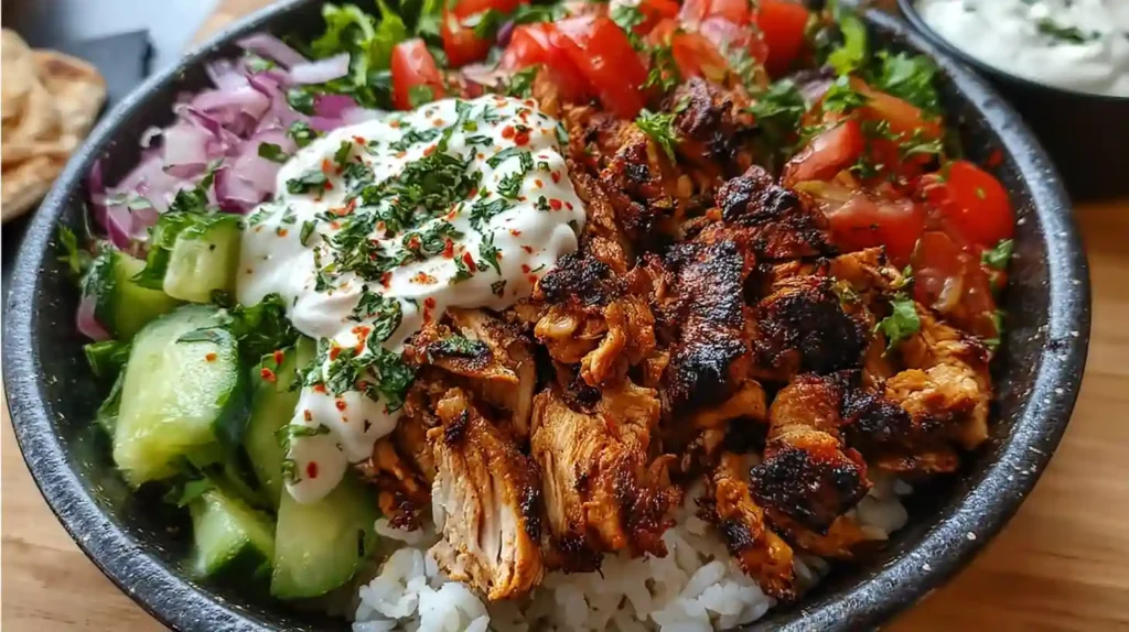 Chicken Shawarma Bowl Recipe