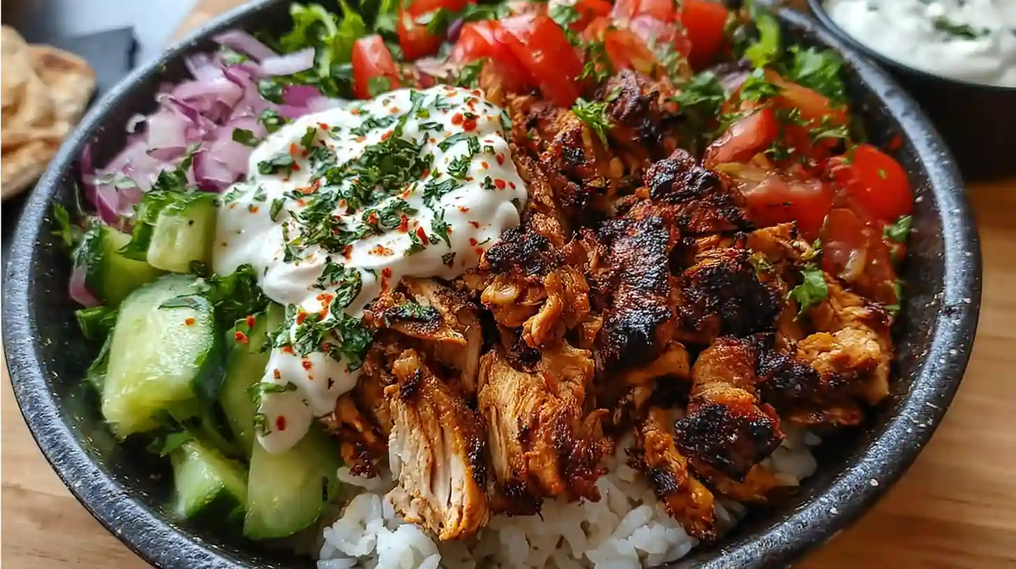 Chicken Shawarma Bowl Recipe