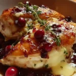 Cranberry Brie Stuffed Chicken Recipe