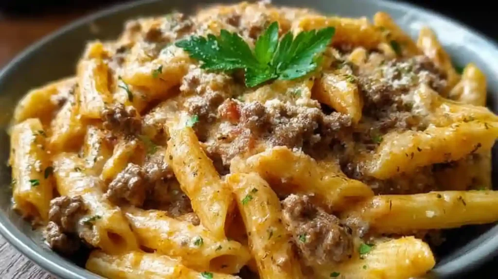 Best Creamy Beef Pasta Recipe