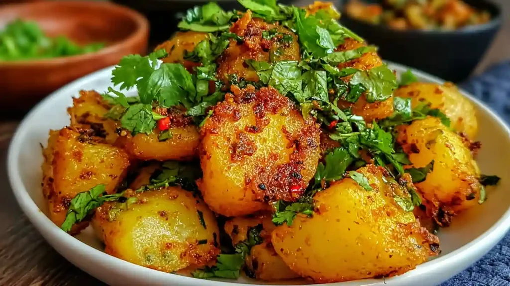 Effortless Spicy Indian Potatoes Recipe