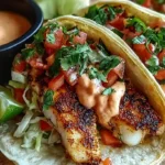 Grilled Fish Tacos with Spicy Mayo Recipe