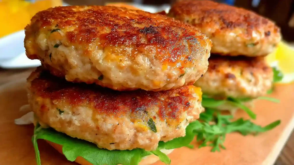 Ground Chicken Burgers Recipe