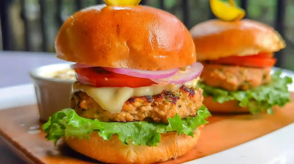 Ground Chicken Burgers Recipe