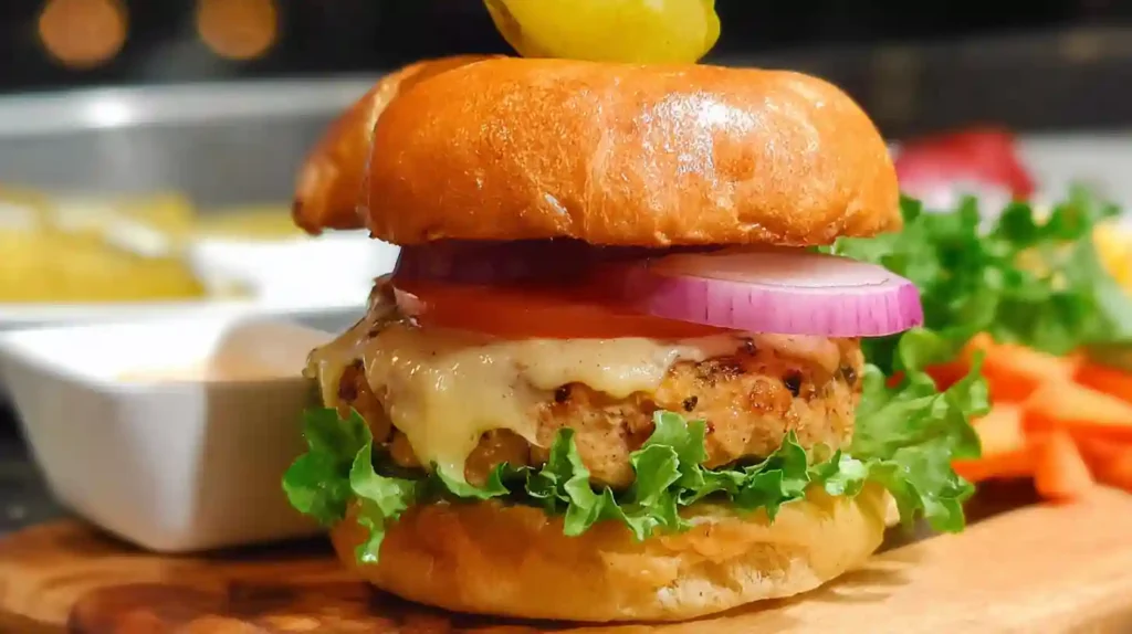 Ground Chicken Burgers Recipe