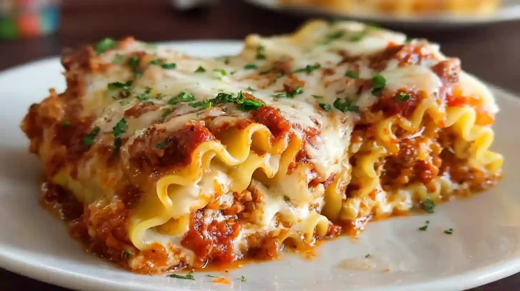 Quick Lasagna Roll Ups Recipe
