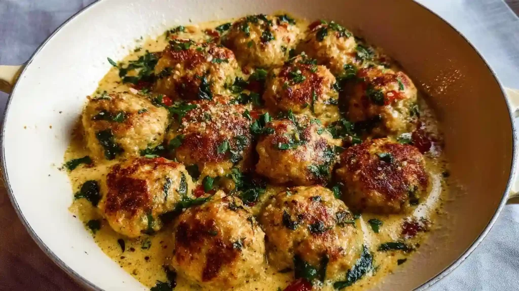 Marry Me Chicken Meatballs Recipe