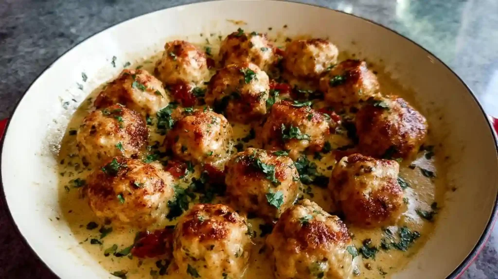 Marry Me Chicken Meatballs Recipe