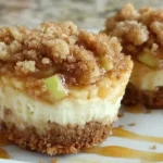 Apple Crisp Mini Cheesecakes