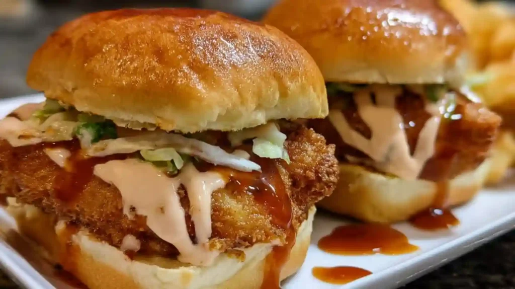 Bang Bang Chicken Sliders Recipe