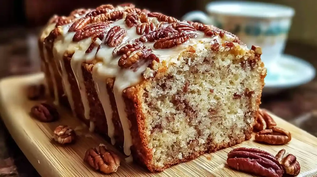 Butter Pecan Cake Loaf Recipe