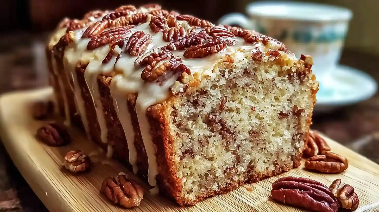 Butter Pecan Cake Loaf Recipe