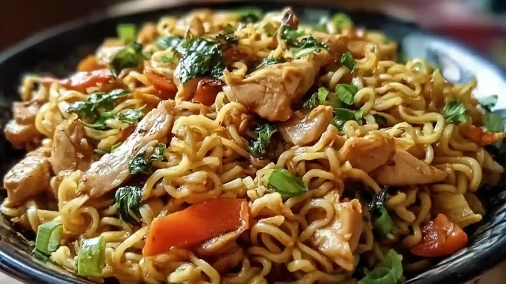 Chicken Ramen Stir Fry Recipe