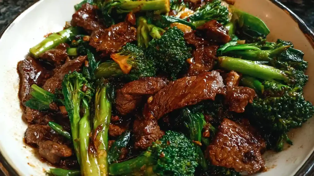 Chinese Beef and Broccoli