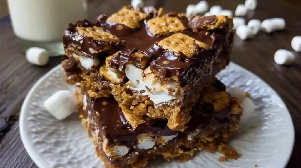 Golden Grahams S’mores Bars