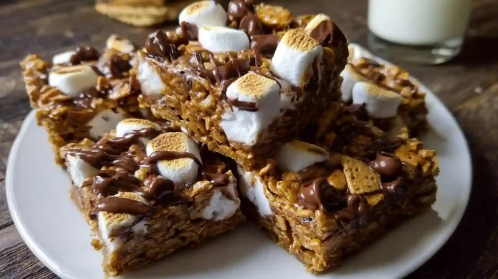 Golden Grahams S’mores Bars