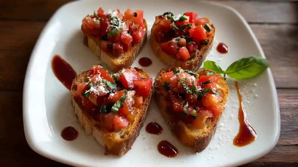 Heart-Shaped Bruschetta Recipe for Valentine’s Day