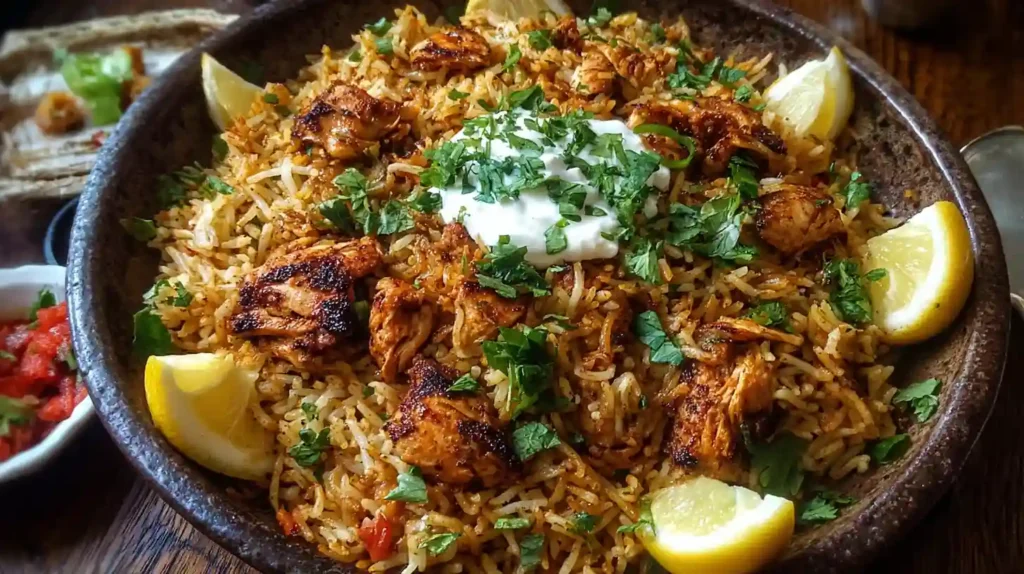 One Pot Chicken Shawarma Rice