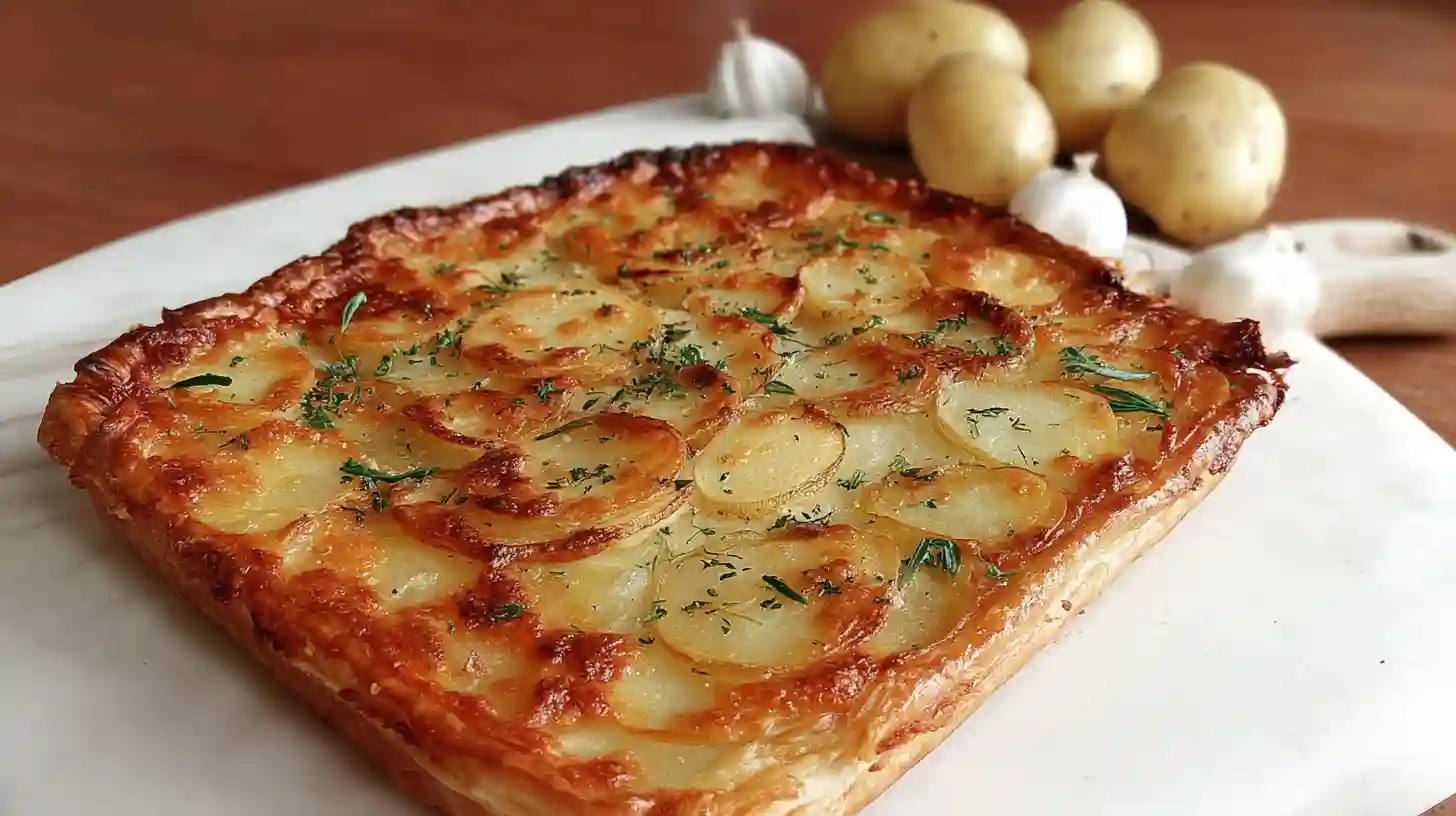 Puff Pastry Potato Tart
