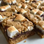 S’mores Cookie Bars