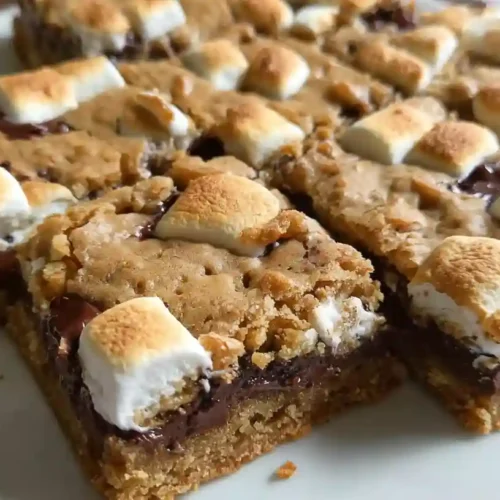 S’mores Cookie Bars