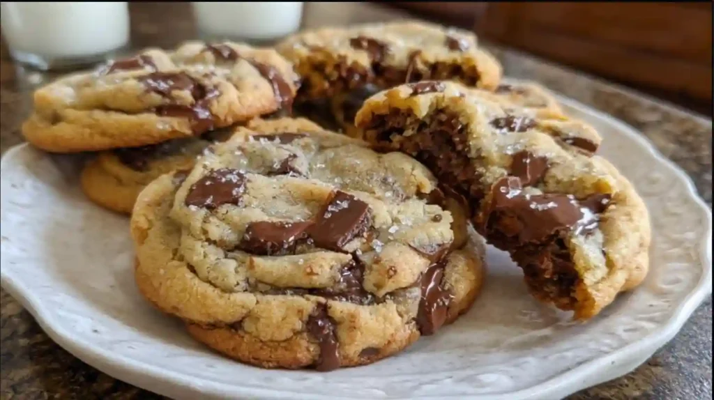 Ultra Thick Bakery Style Chocolate Chip Cookies