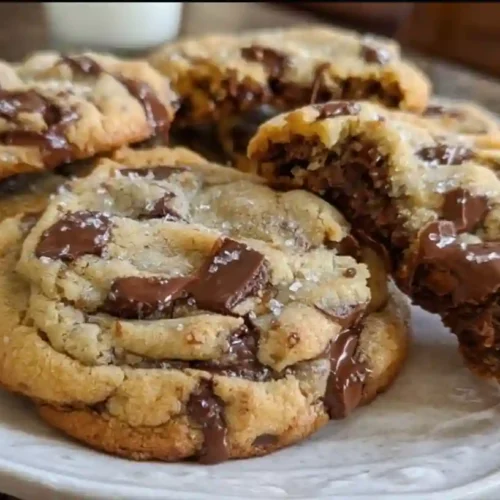 Ultra Thick Bakery Style Chocolate Chip Cookies