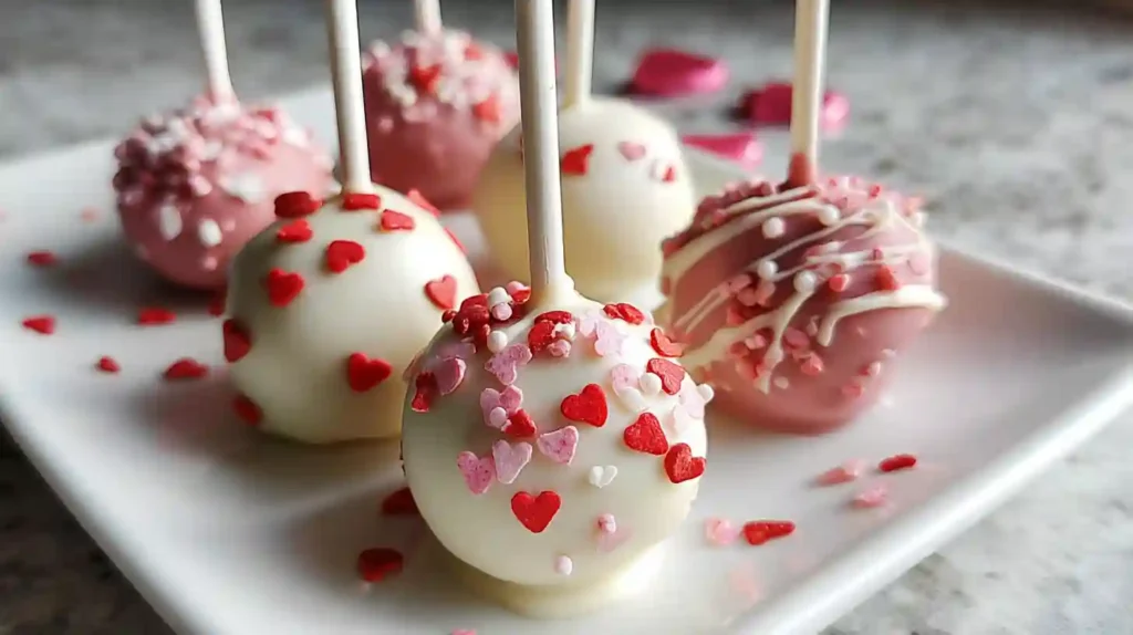 Valentine’s Day Cake Pops Recipe