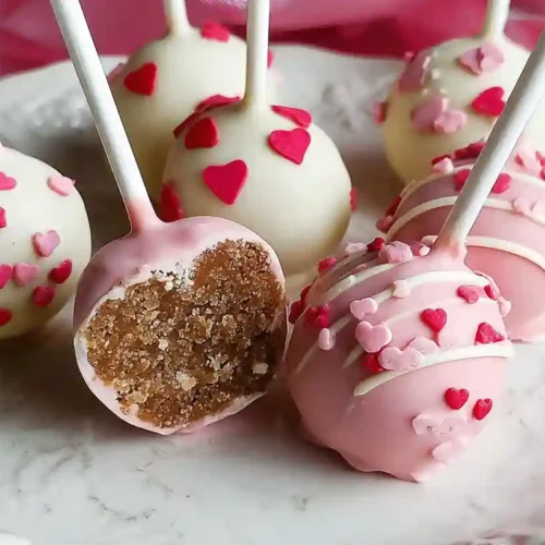 Valentine’s Day Cake Pops Recipe