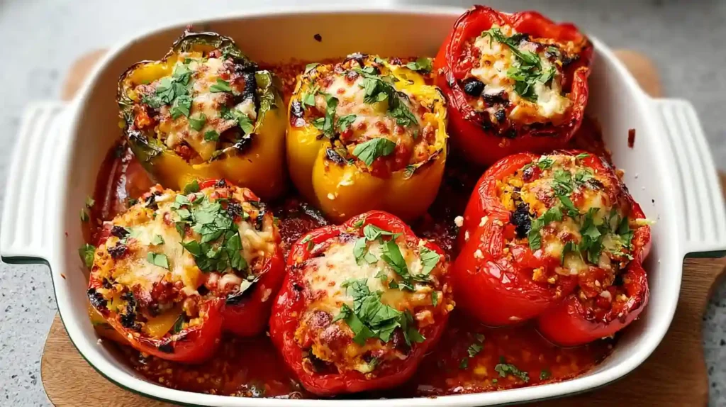 Vegetarian Stuffed Peppers