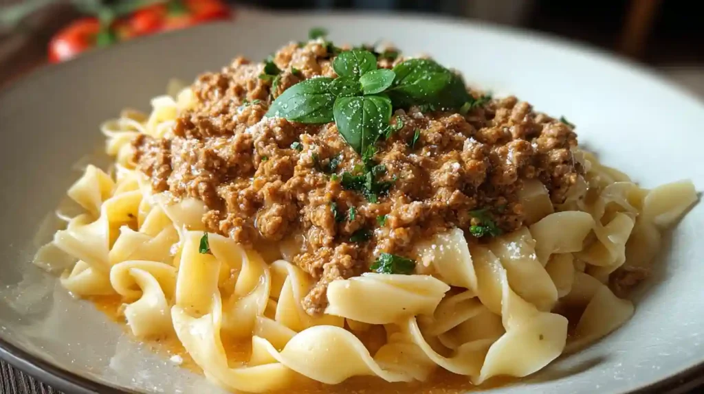 White Bolognese Sauce