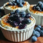 Baked Blueberry Cottage Cheese Bowls