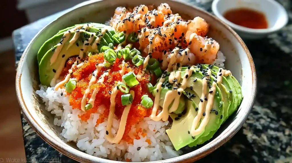 California Roll Sushi Bowls