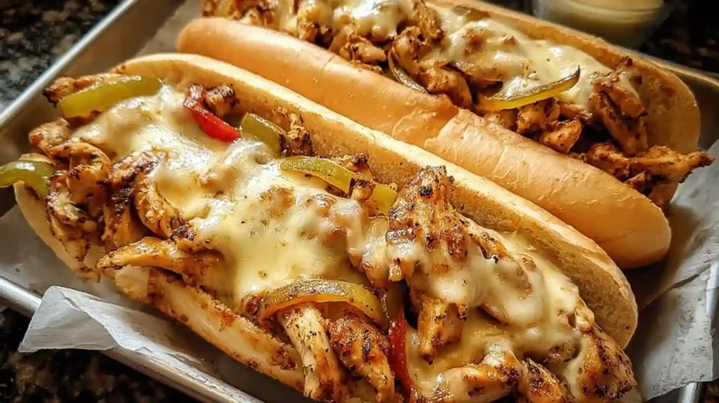 Chicken Philly Cheese Steaks