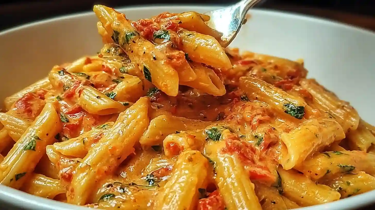 Creamy Tomato Garlic Pasta